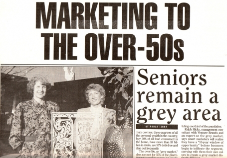 <b>Marketing to the Over 50s — Strategy magazine</b> image