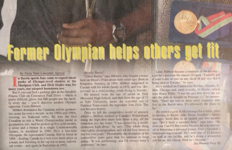 <b>Olympic Medallist — The Barrie Advance</b> image