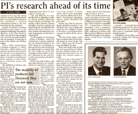 <b>New Product Development — Strategy magazine</b> image